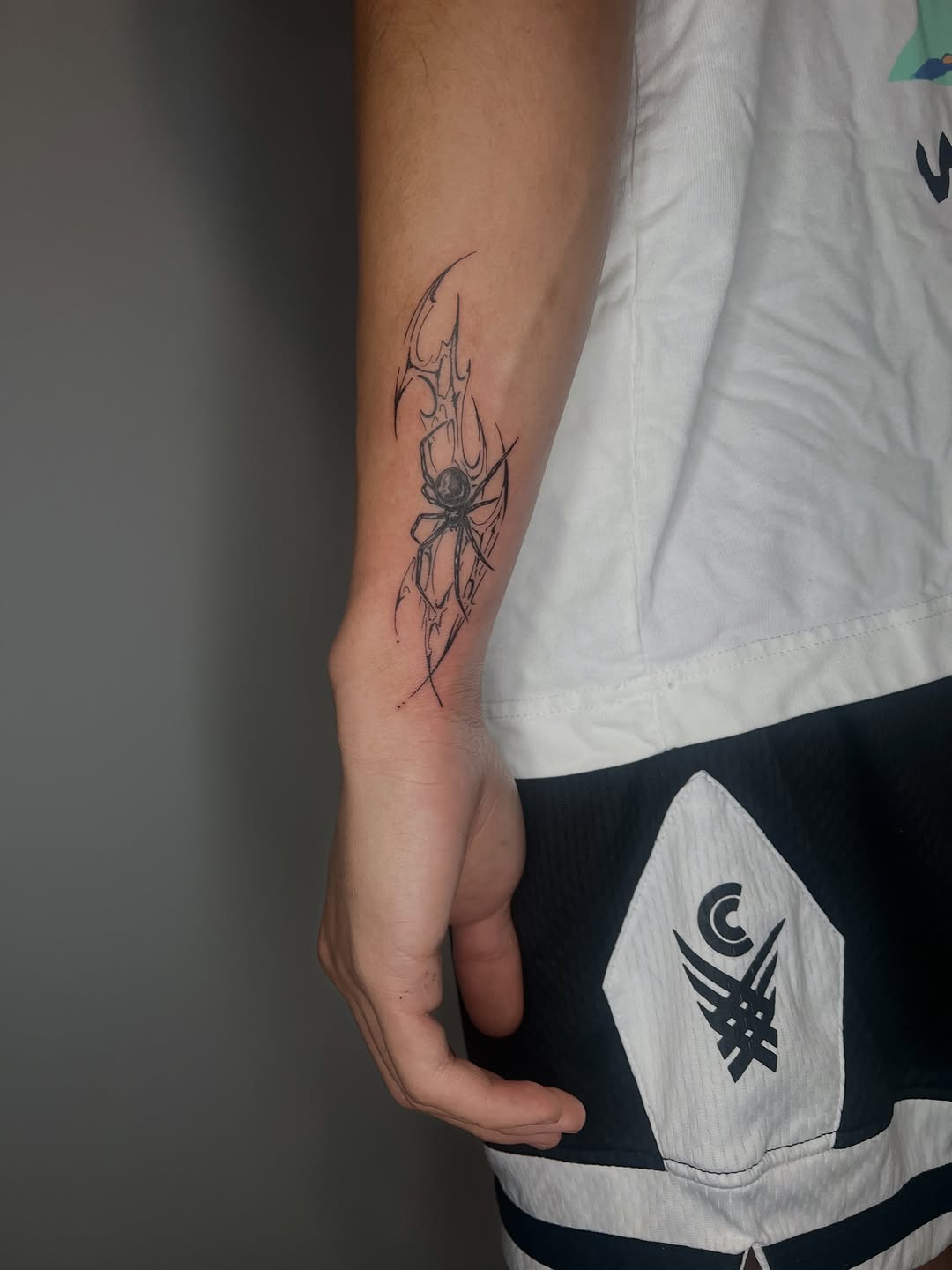 Tattoo by @skinsagastudio — blackwork