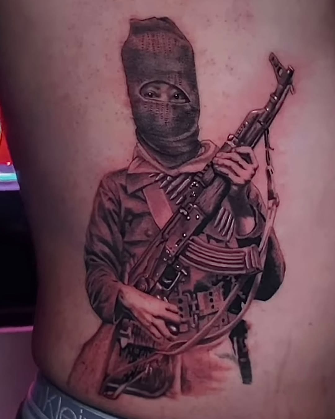 Tattoo by @chatos_tinta — realism, black_and_grey
