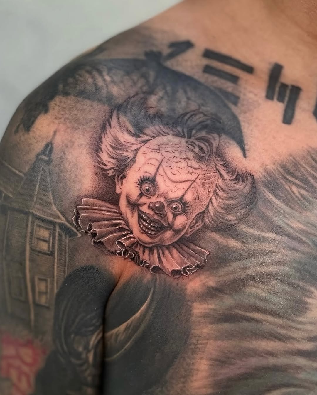 Tattoo by @chatos_tinta — black_and_grey, realism