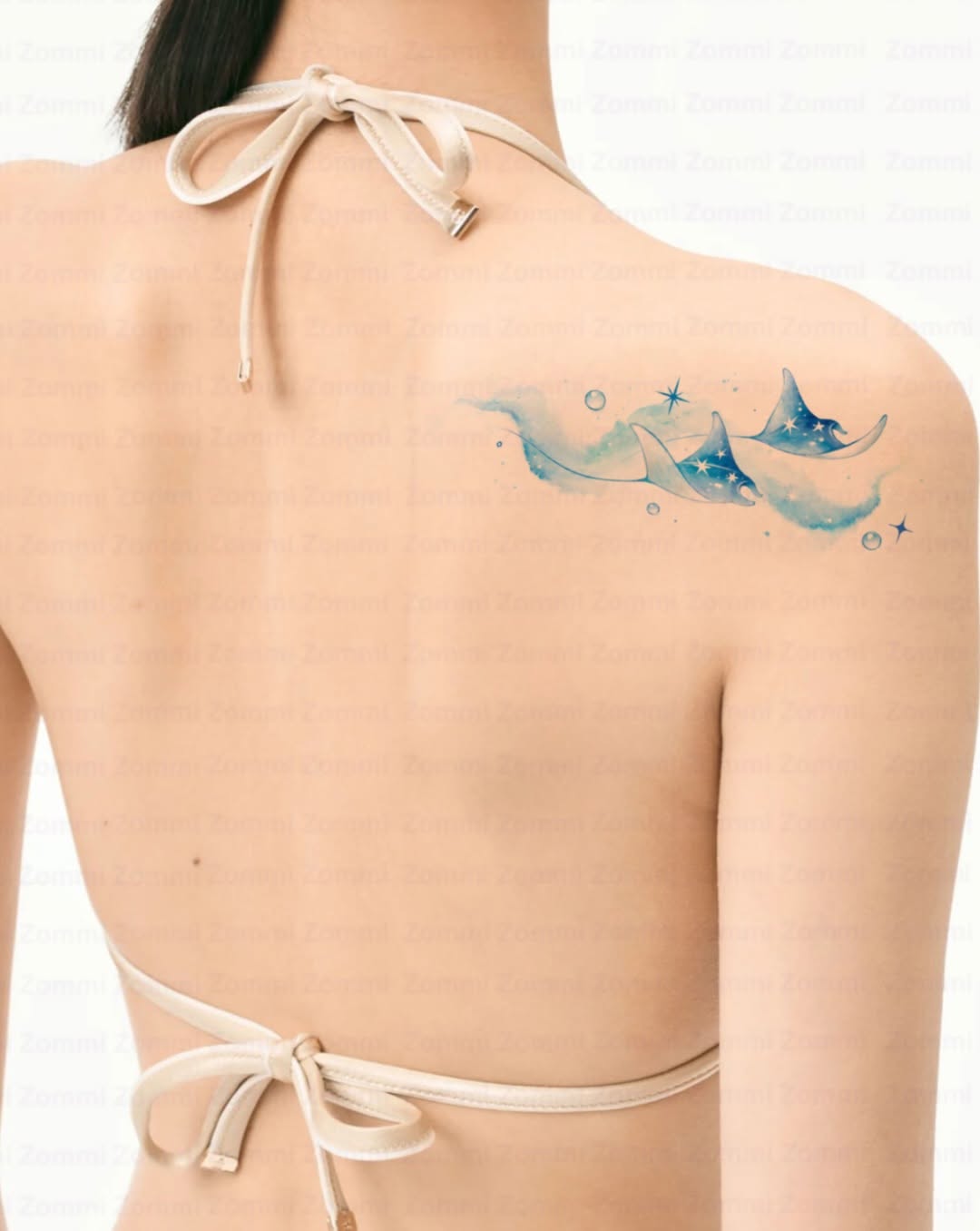 Tattoo by @zommi.tt — watercolor, fine_line