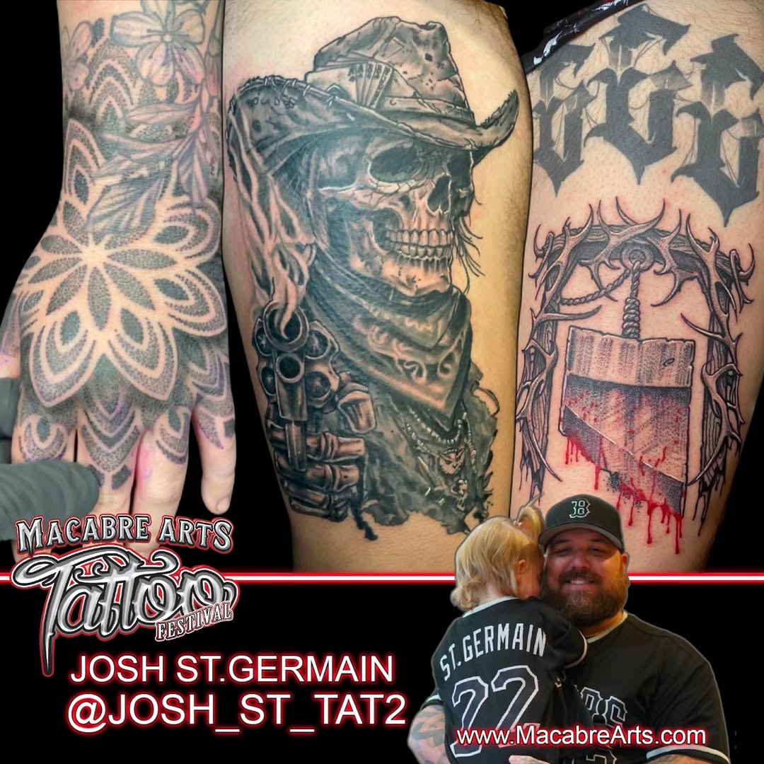 Tattoo by @josh_st_tat2 β black_and_grey, realism