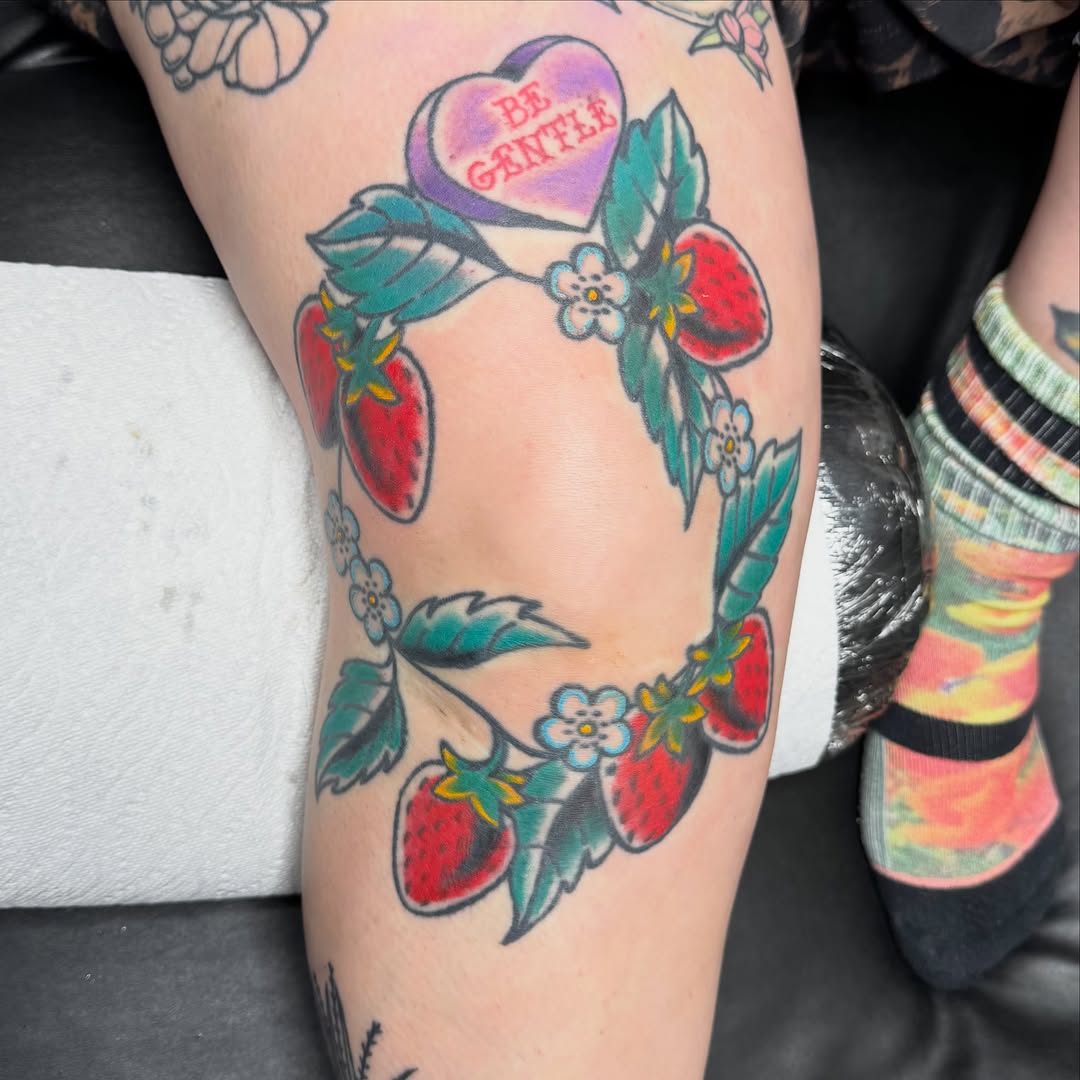 Tattoo by @kyleholttattooer — american_traditional, lettering_script