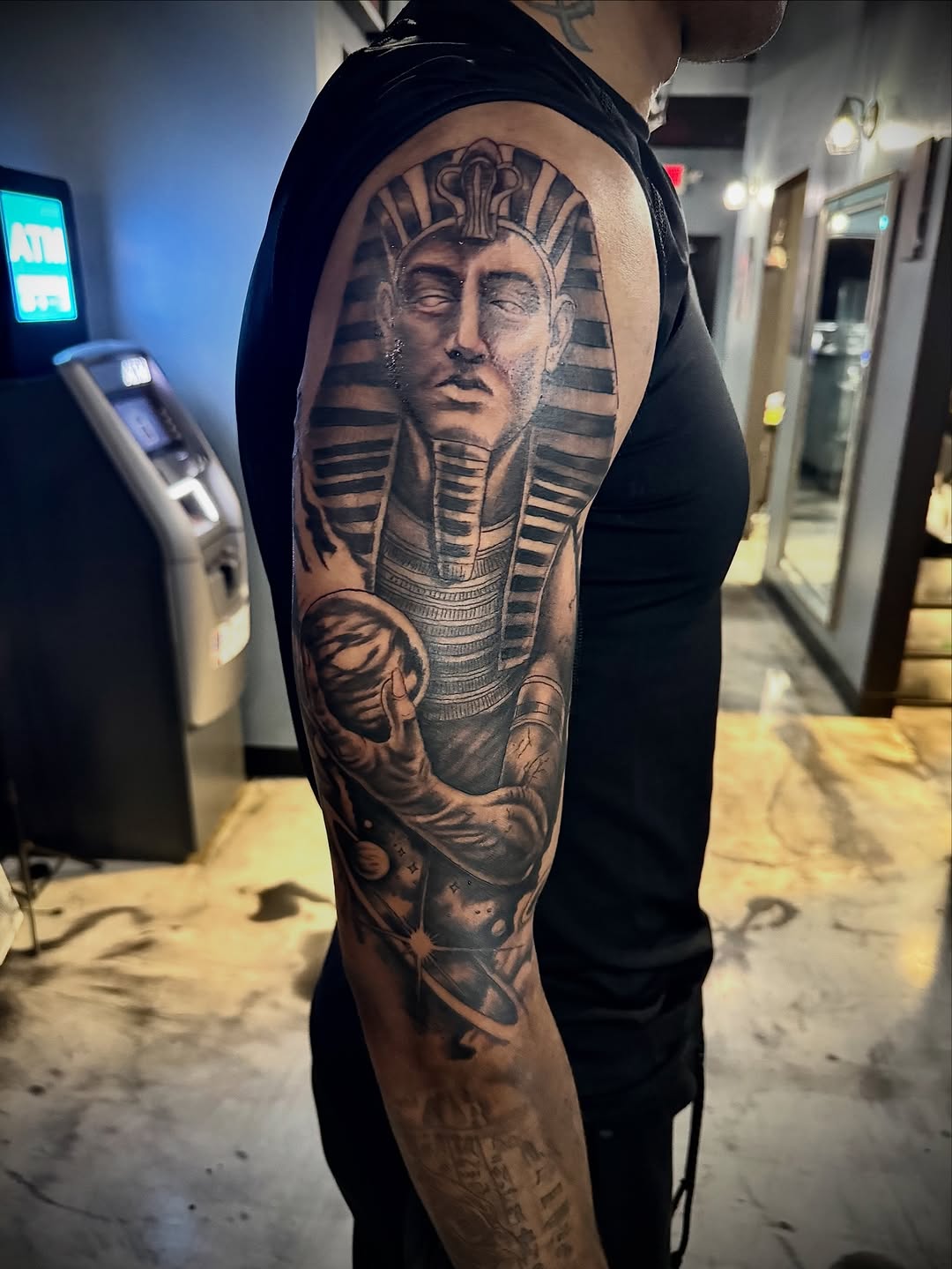 Tattoo by @dee.rtst — realism, black_and_grey