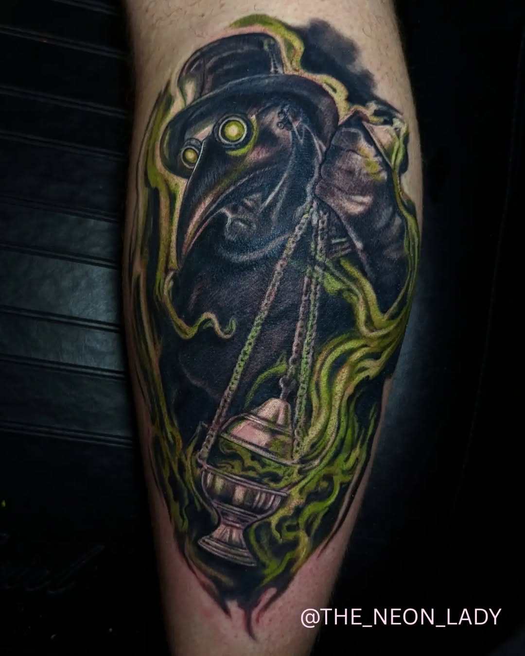 Tattoo by @the_neon_lady โ realism, dark_realism