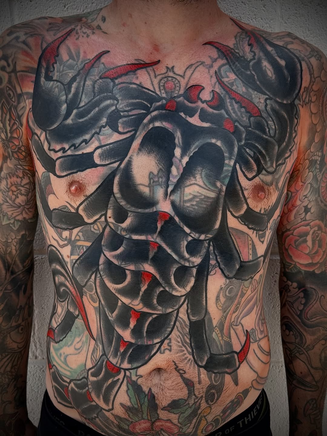 Tattoo by @t_hundahl — japanese_irezumi, blackwork