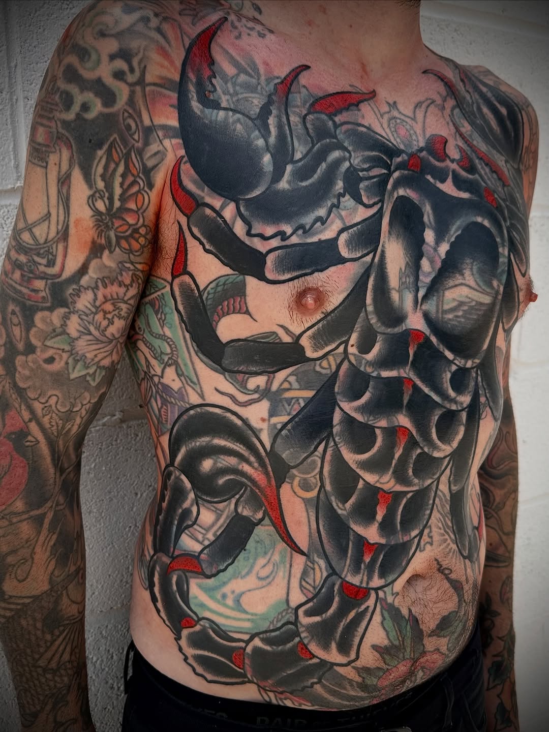 Tattoo by @t_hundahl — japanese_irezumi, blackwork