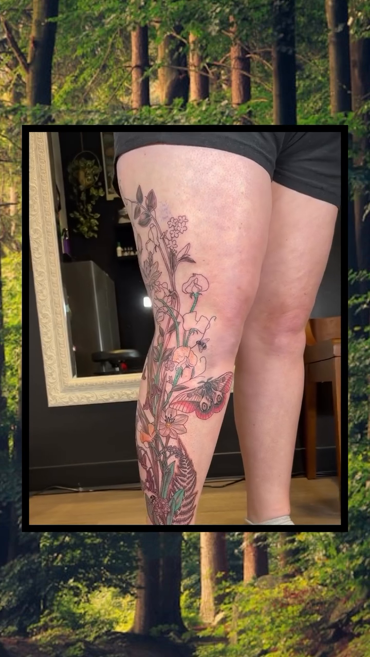 Tattoo by @rrred_honey_tattoo — illustrative, fine_line