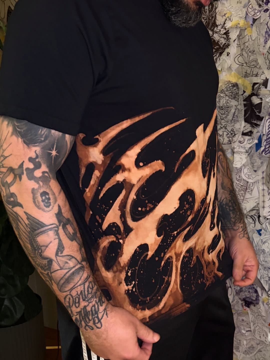 Tattoo by @italoholietattoo — black_and_grey