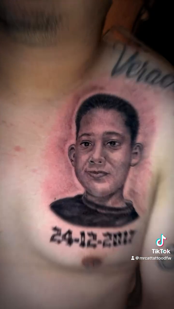 Tattoo by @mr.cat_dfw — realism, black_and_grey