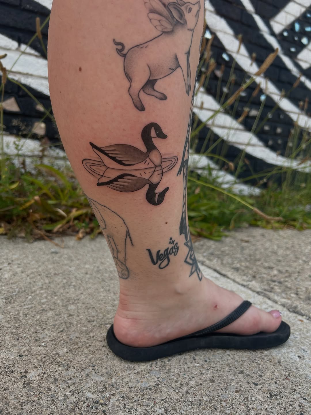 Tattoo by @erica_peebus_art — black_and_grey, fine_line