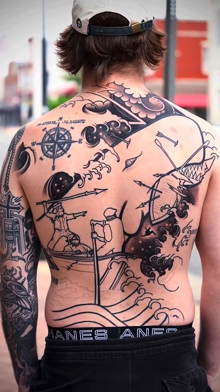 Tattoo by @tristan.tattoo — japanese_irezumi, blackwork