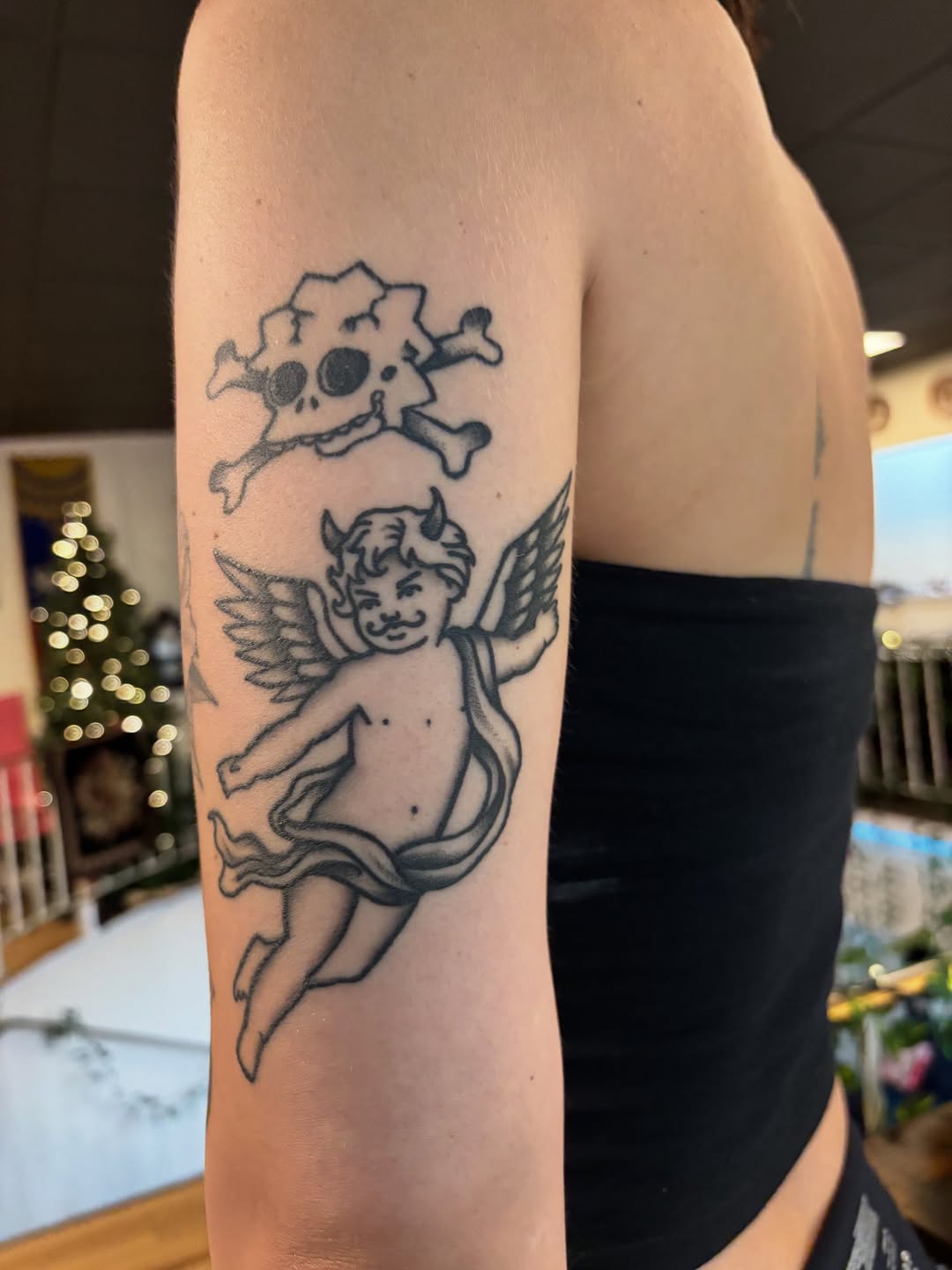 Tattoo by @tylerwhalen_tattoo — american_traditional, black_and_grey
