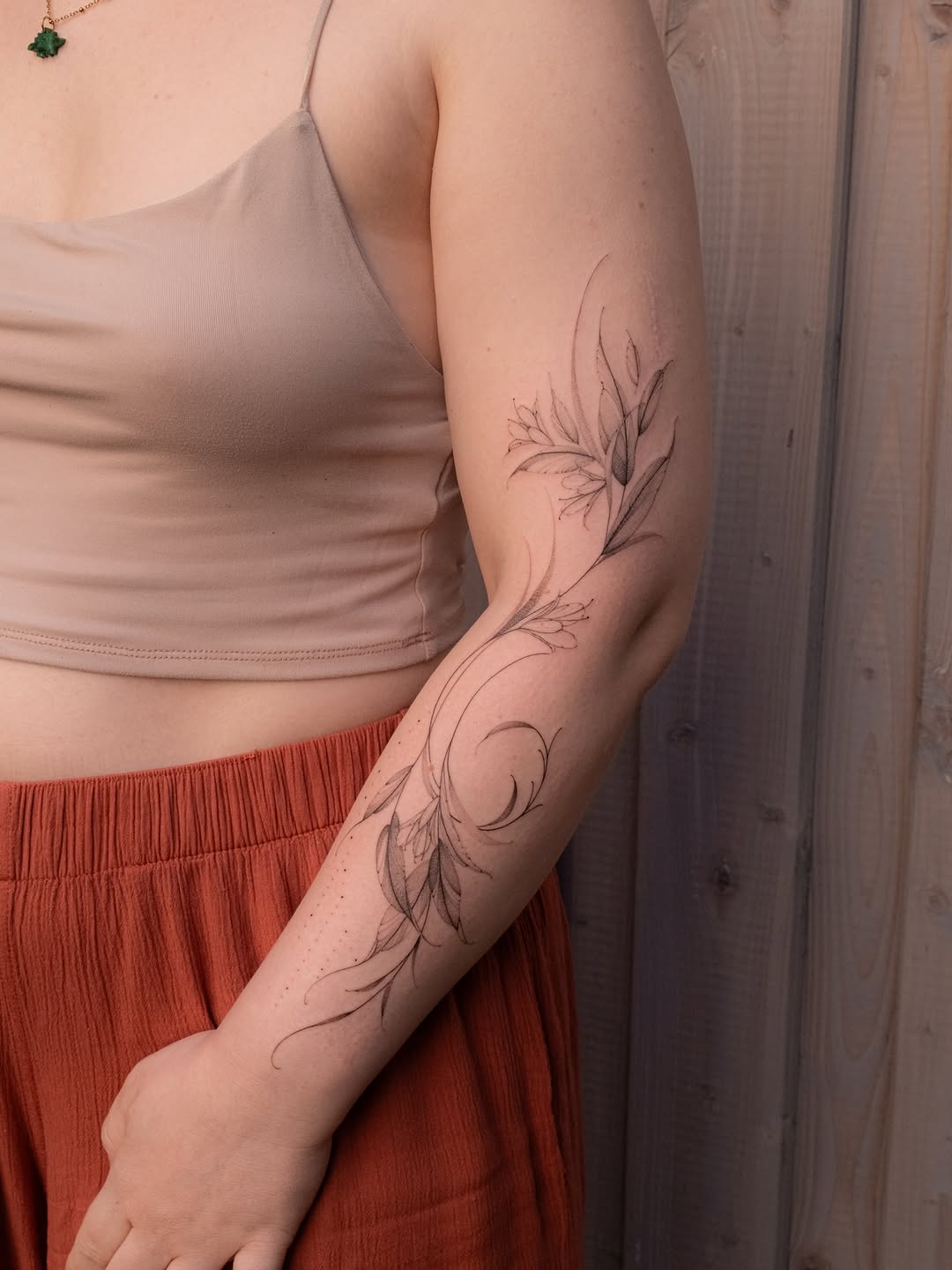 Tattoo by @lasstattoo — fine_line, ornamental
