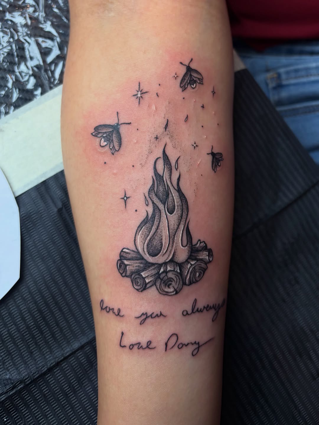 Tattoo by @aguilera_artistry — black_and_grey