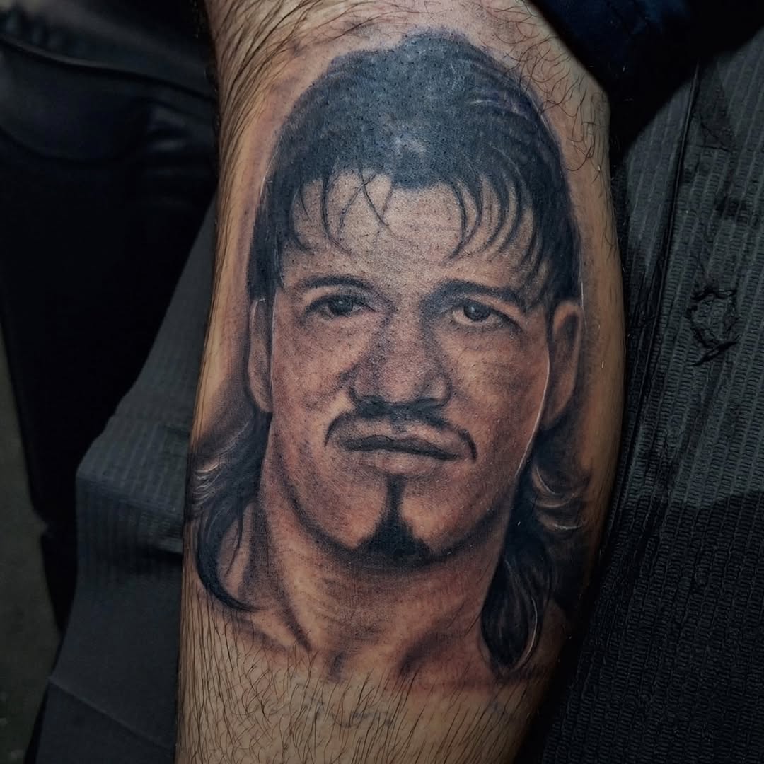 Tattoo by @infvmous.1 โ realism, black_and_grey