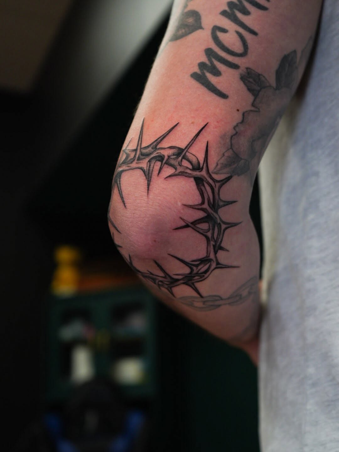 Tattoo by @tats.angel β blackwork, illustrative