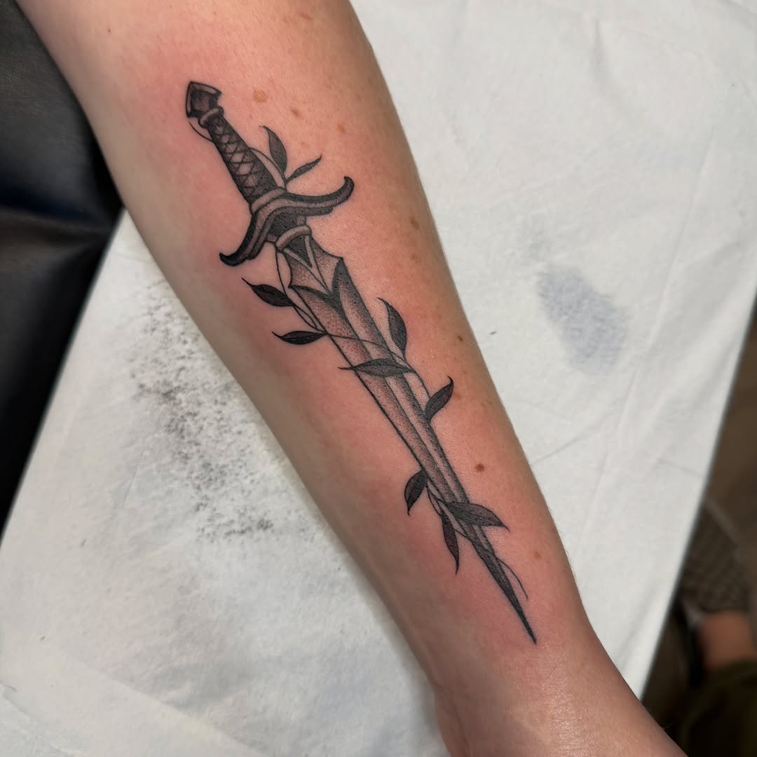 Tattoo by @chase_tattoos — black_and_grey