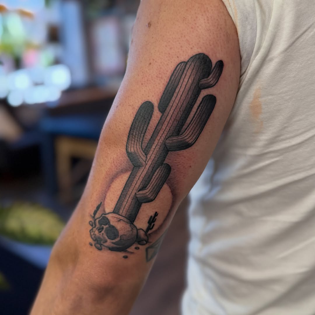 Tattoo by @chase_tattoos — black_and_grey