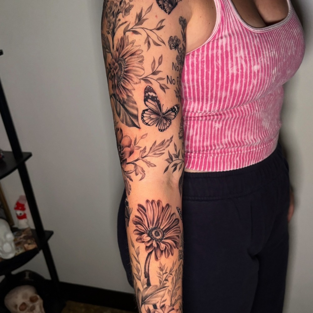 Tattoo by @hbones_artistry — black_and_grey, realism