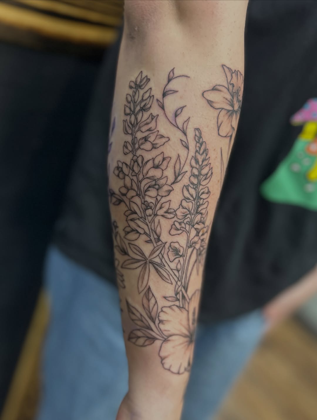 Tattoo by @galacticpasta โ fine_line