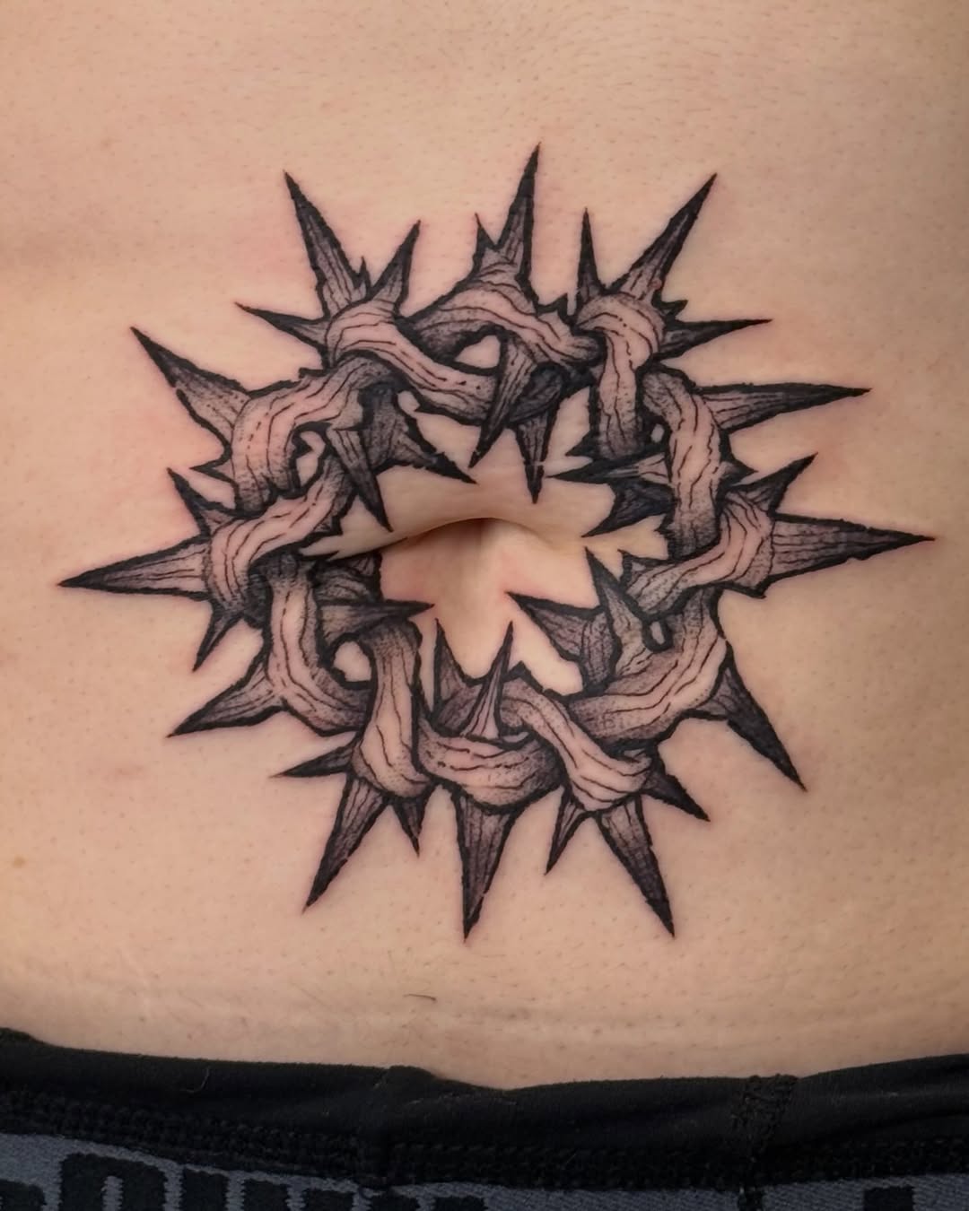 Tattoo by @dimsouls — black_and_grey