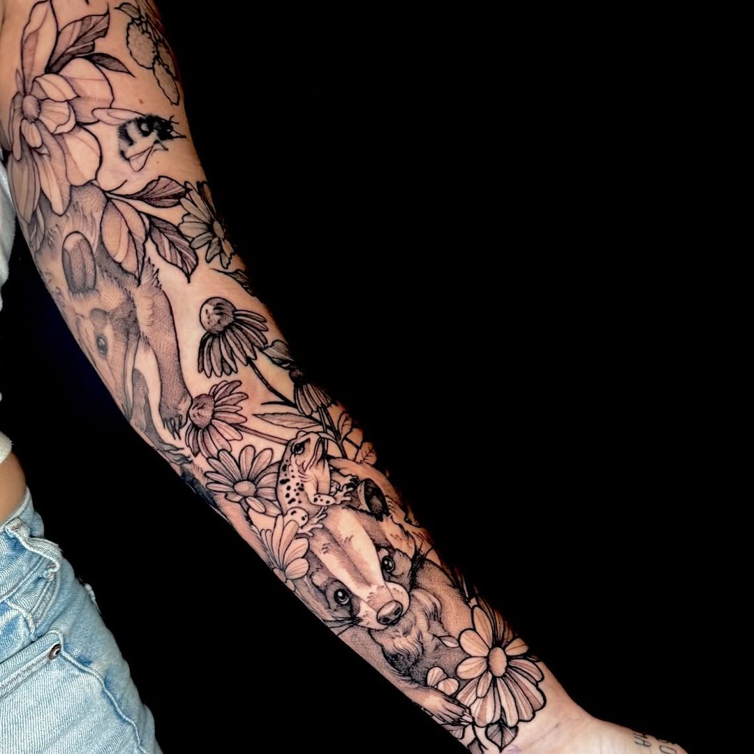 Tattoo by @breestallworthtattoo — realism, black_and_grey