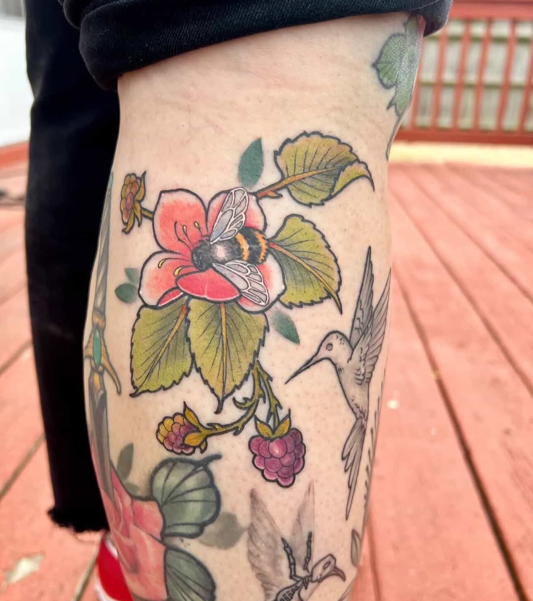 Tattoo by @tattoosbydarci โ american_traditional