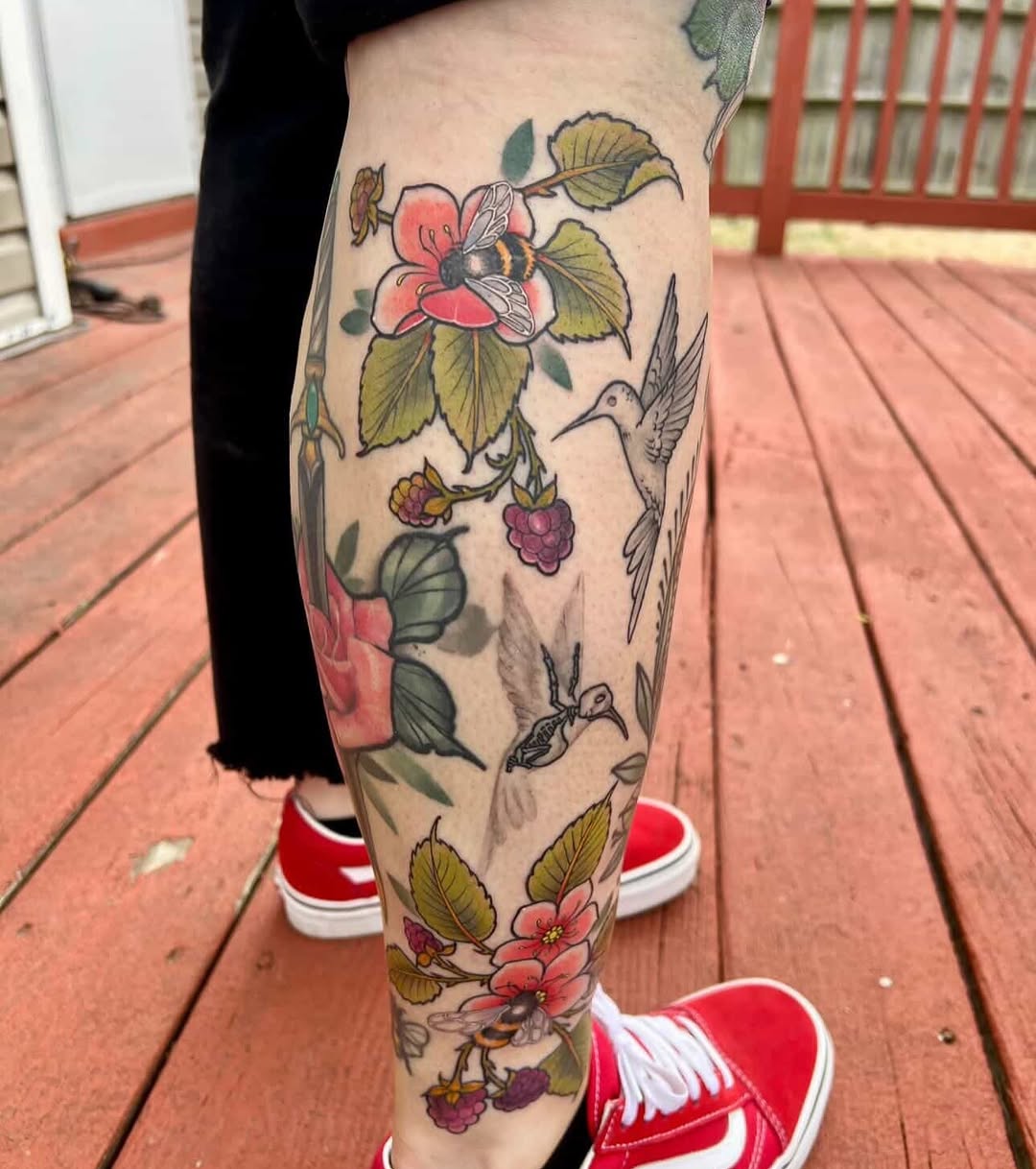 Tattoo by @tattoosbydarci โ american_traditional