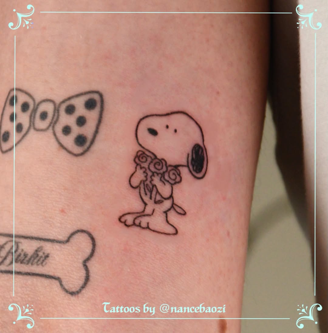 Tattoo by @nancebaozi โ illustrative, fine_line