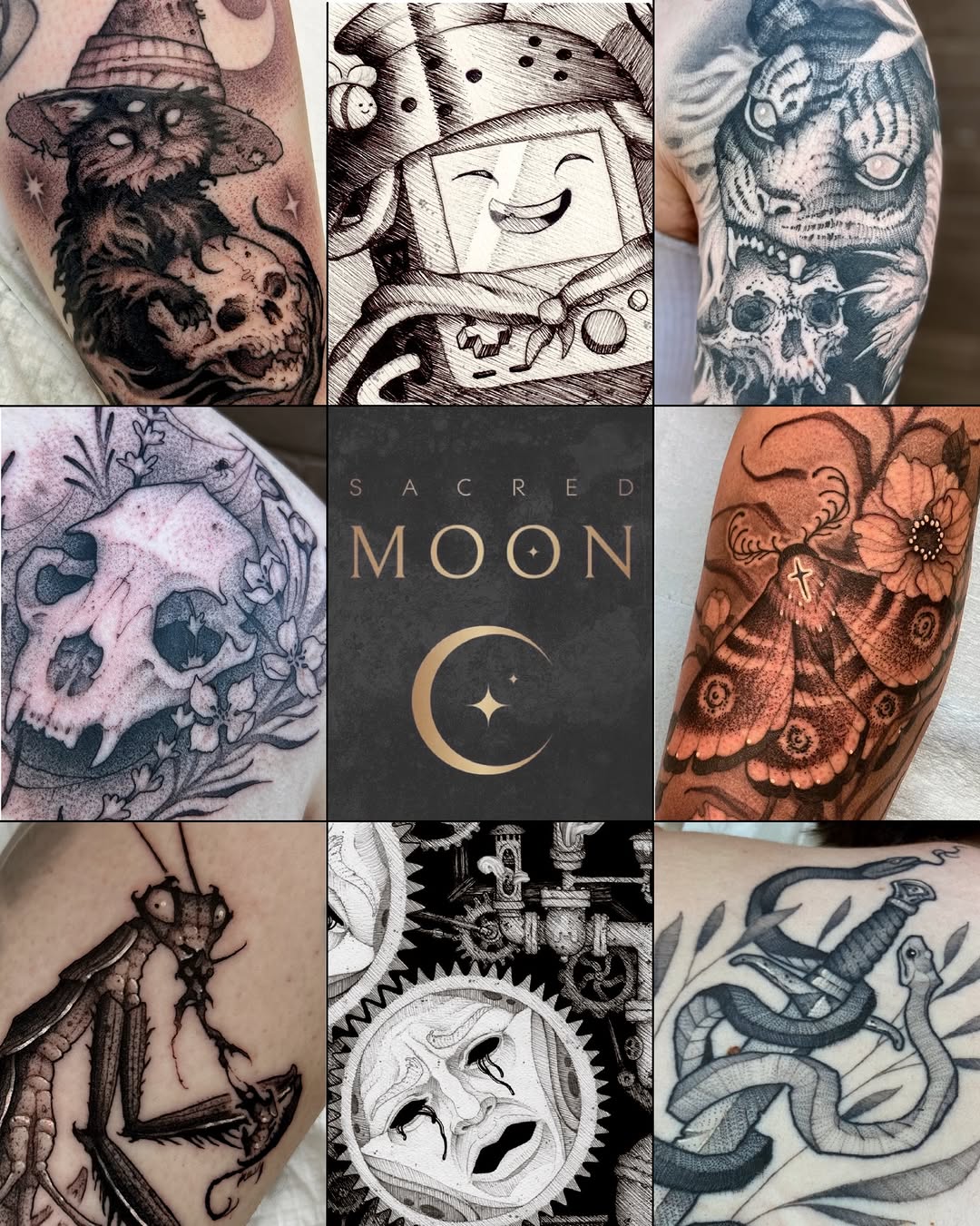 Tattoo by @trogdor_tattoo — illustrative, black_and_grey