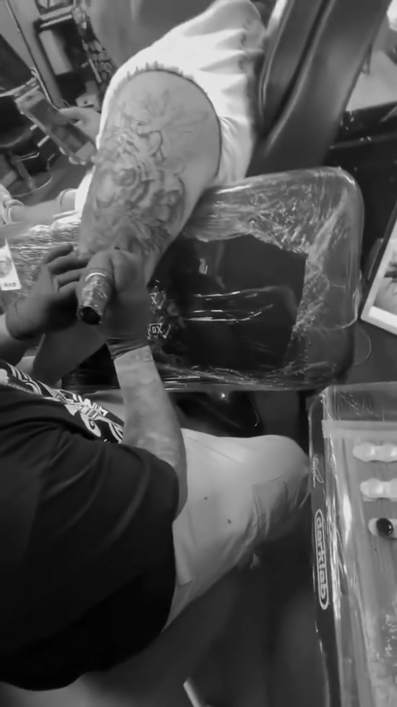 Tattoo by @diego20777 — black_and_grey, realism