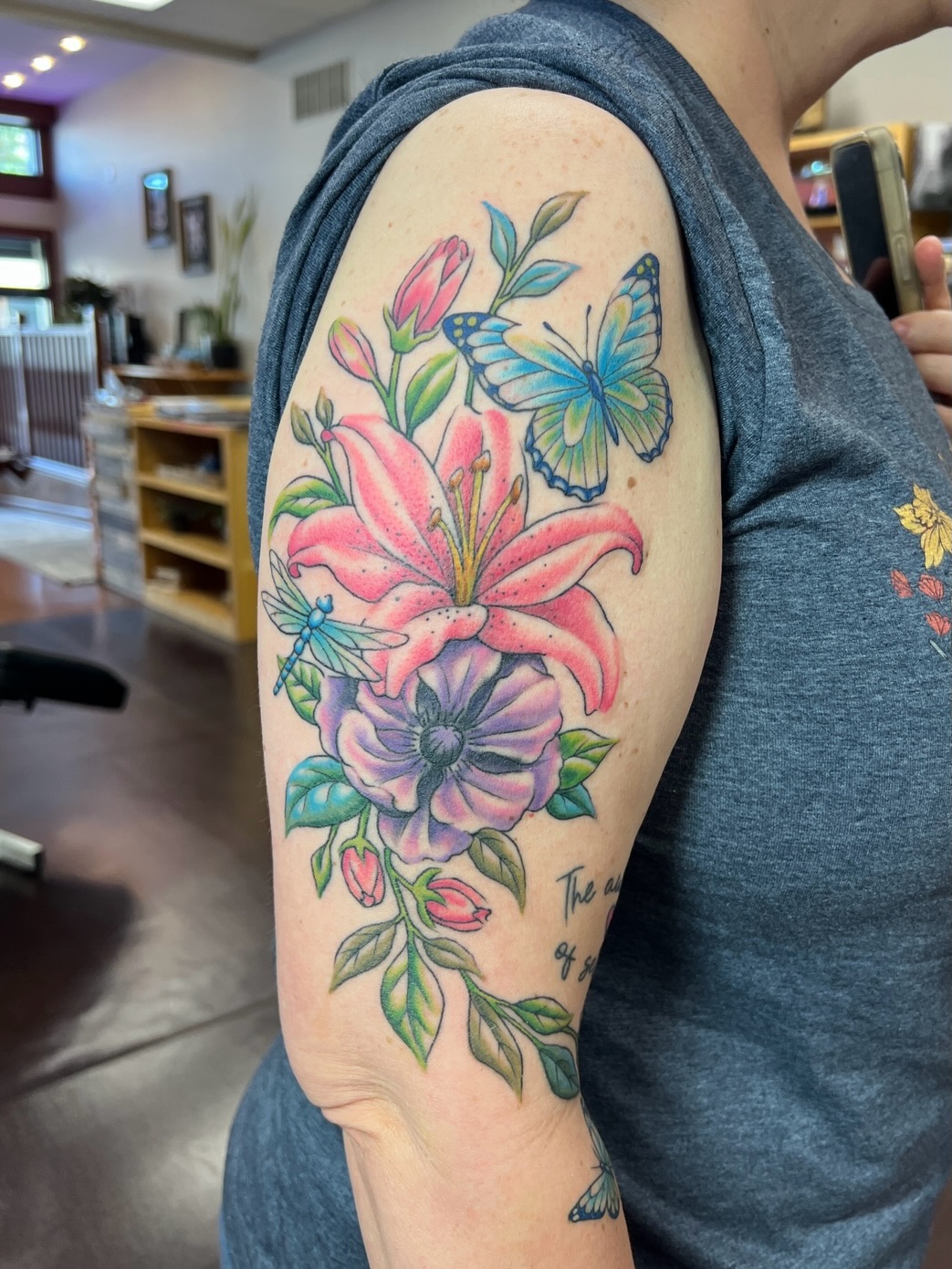 Tattoo by @lilylaurilatattoos β realism, fine_line