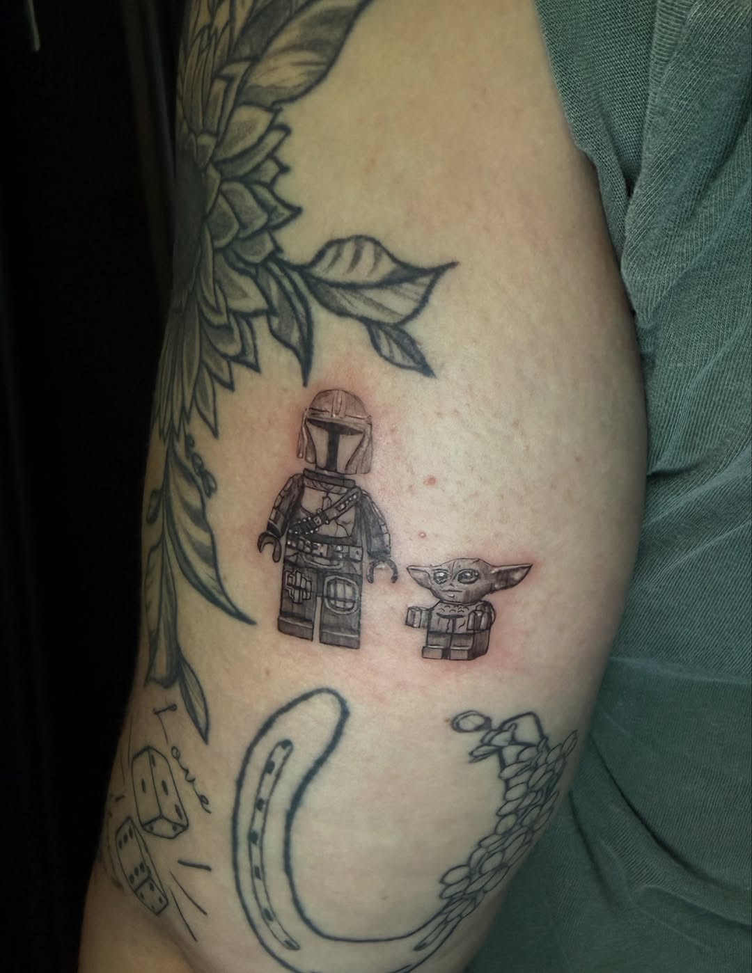 Tattoo by @rachelftattoos — black_and_grey