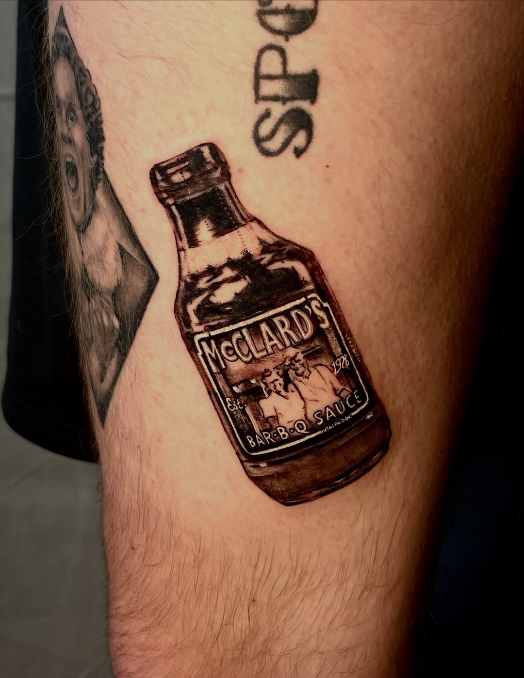 Tattoo by @rachelftattoos — black_and_grey