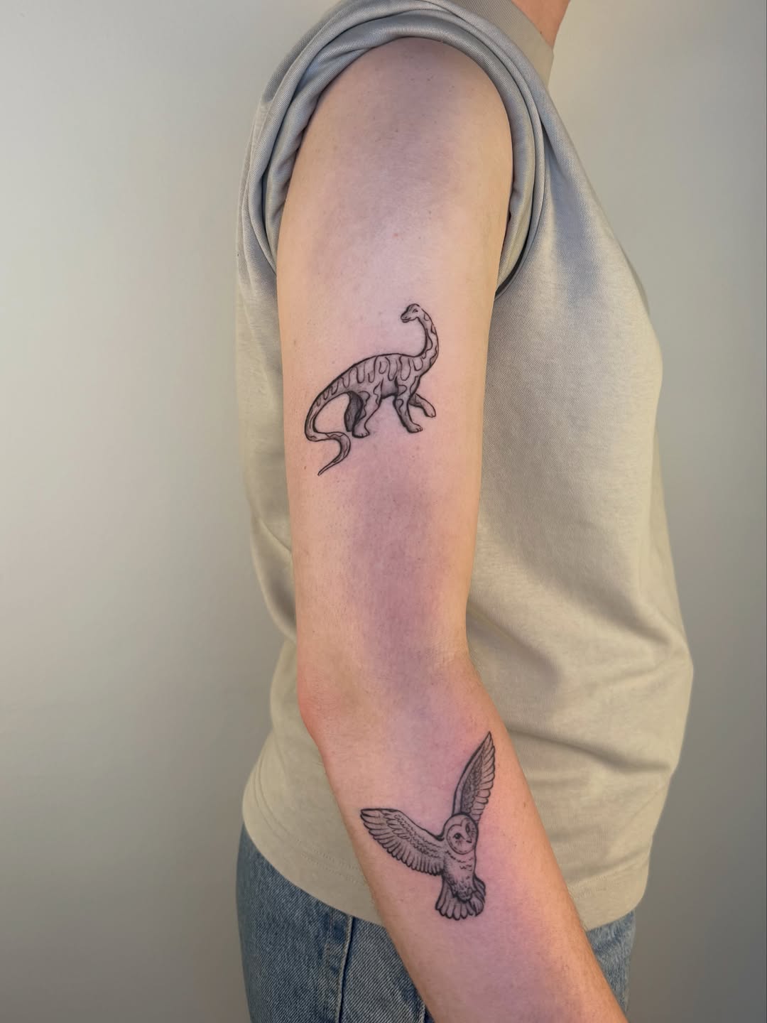 Tattoo by @tattoo.meg — fine_line, black_and_grey