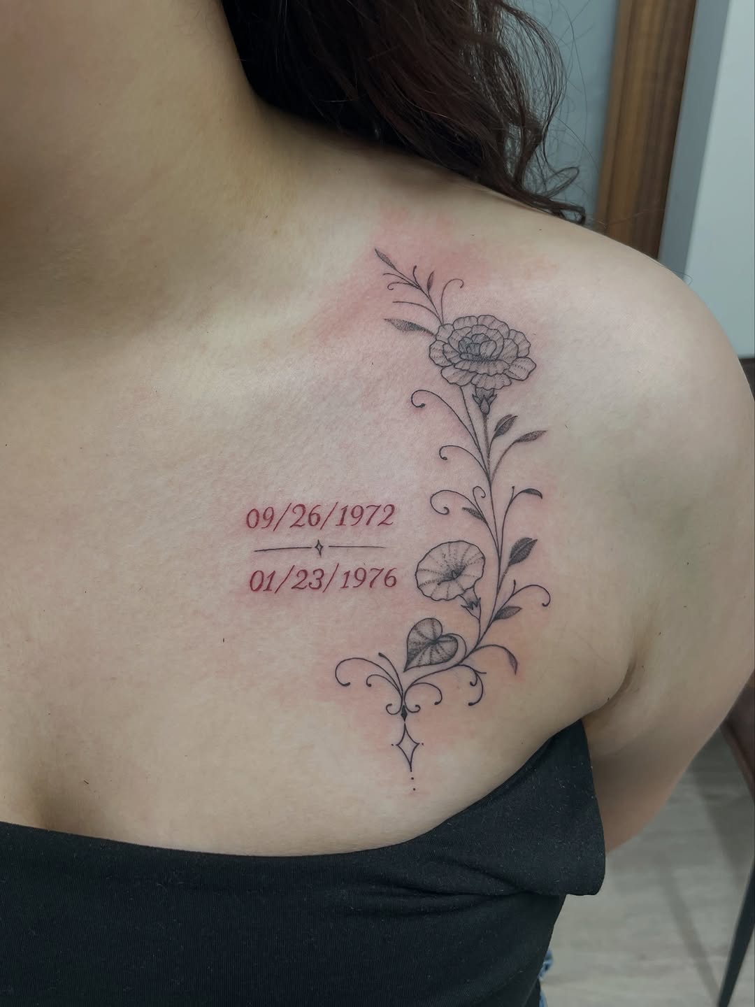 Tattoo by @dom.tattoos โ fine_line, lettering_script