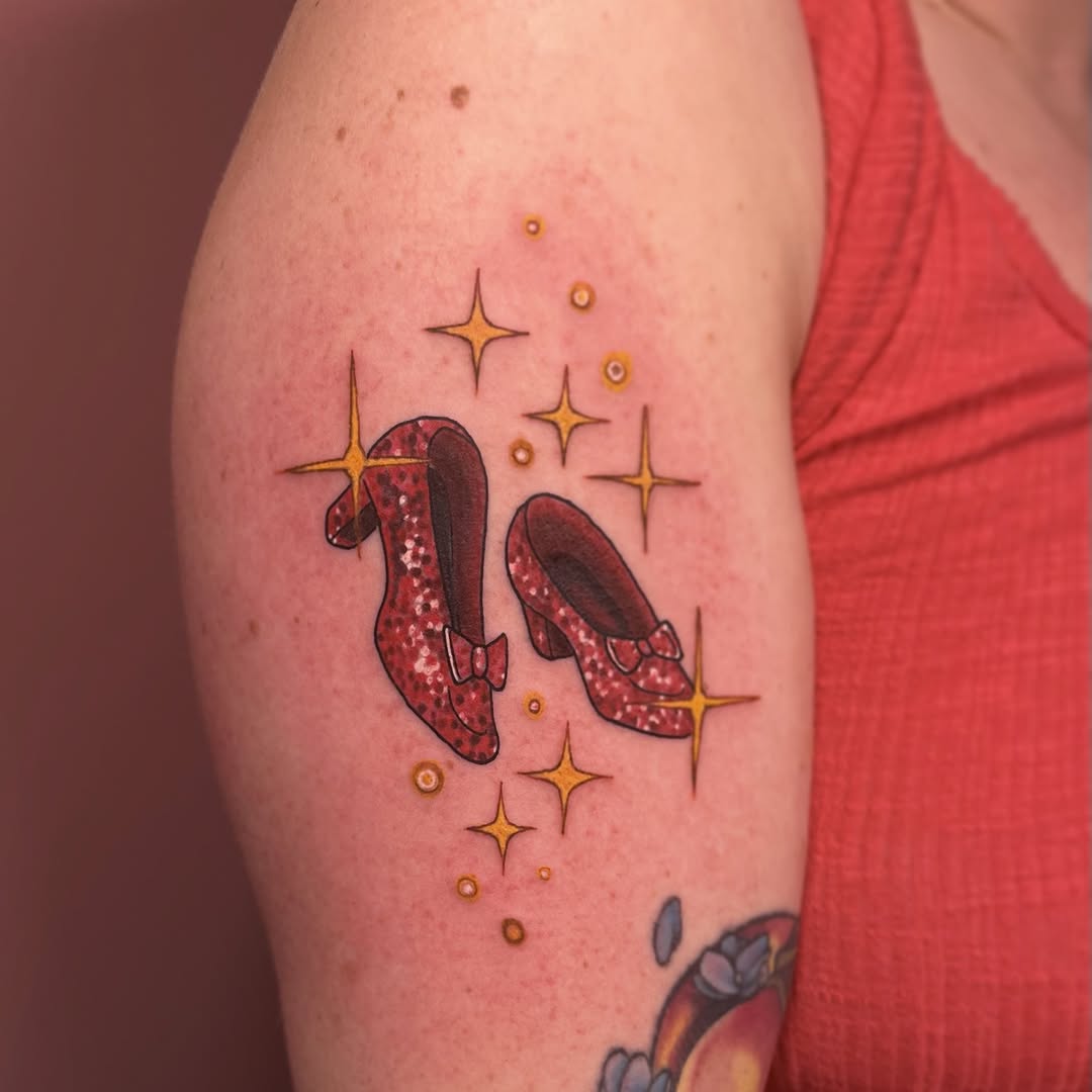 Tattoo by @allykat_tatts — illustrative, new_school