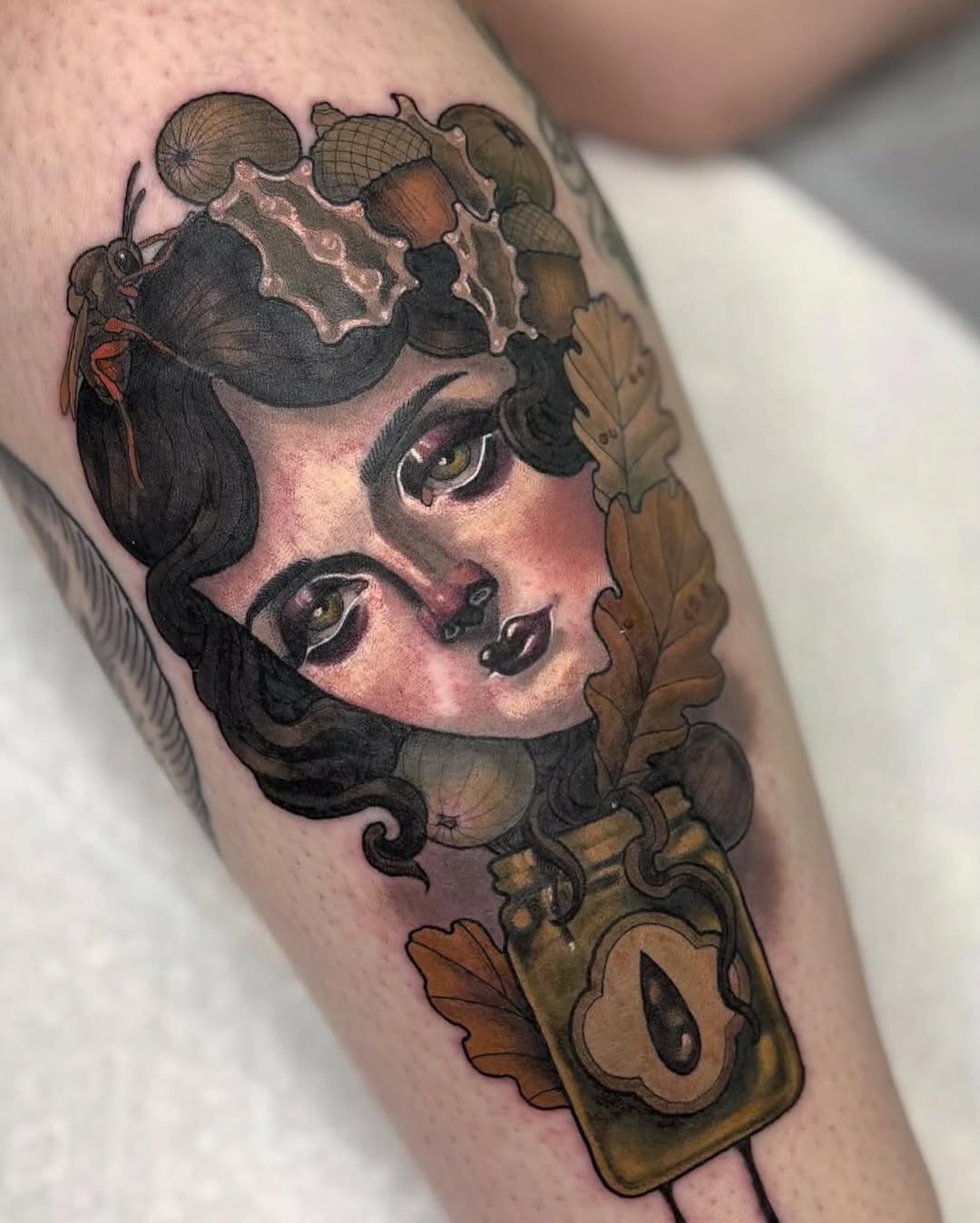 Tattoo by @kaylieseaver — neo_traditional, realism