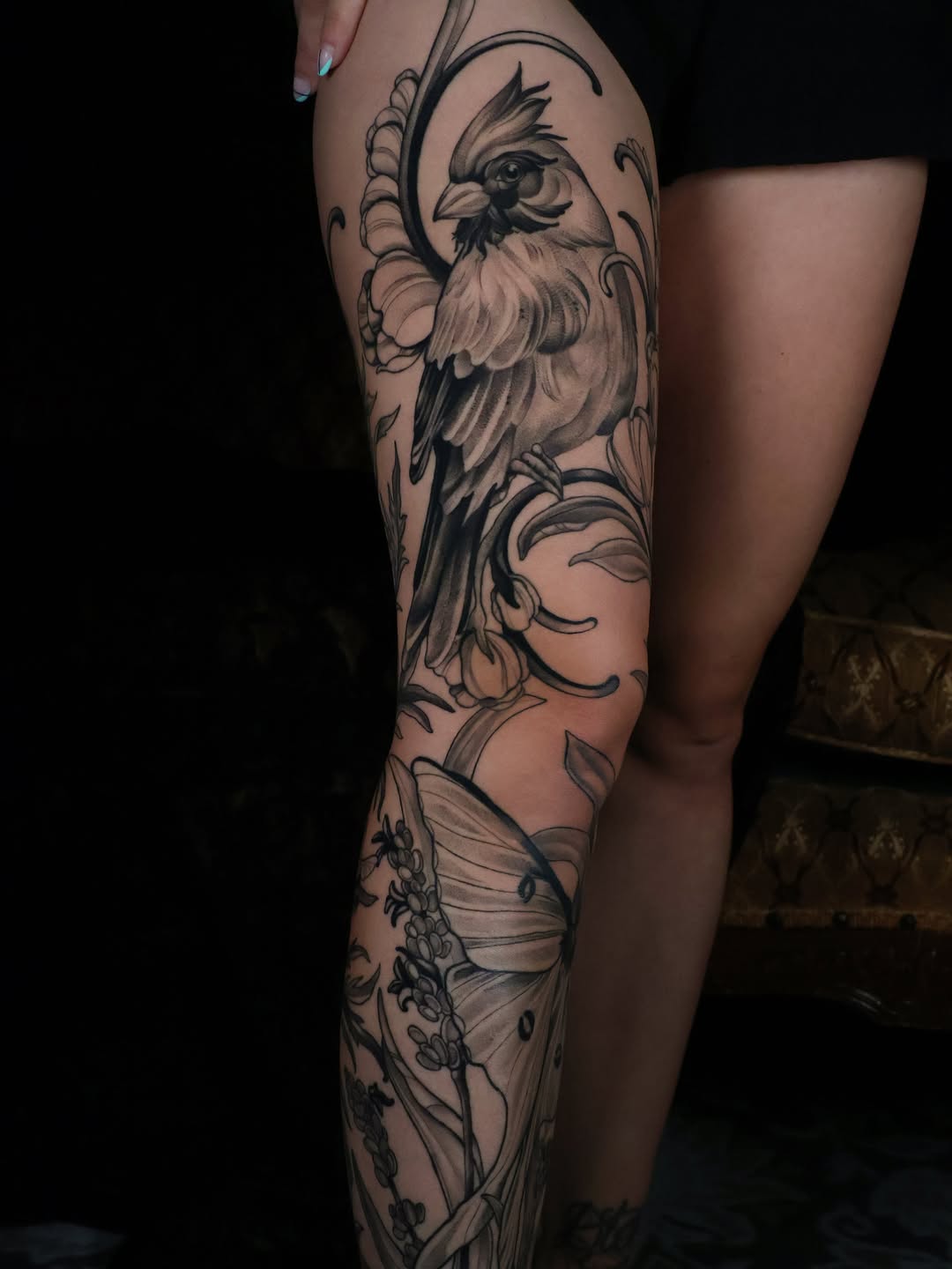 Tattoo by @laurmonftattoos β black_and_grey, realism