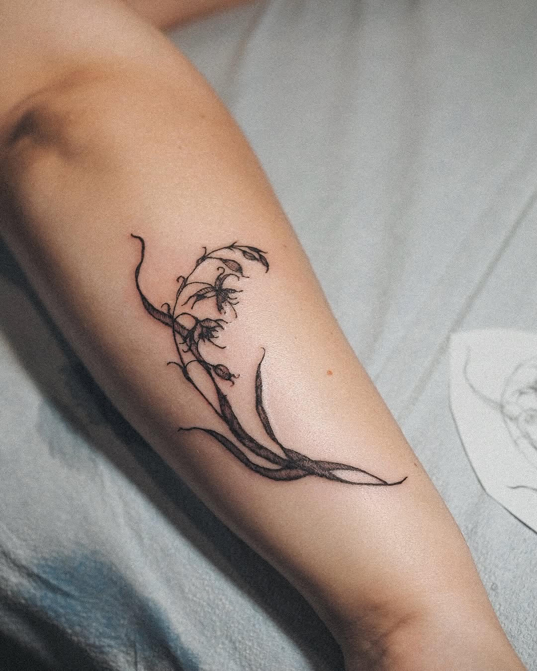 Tattoo by @inksbyn — fine_line