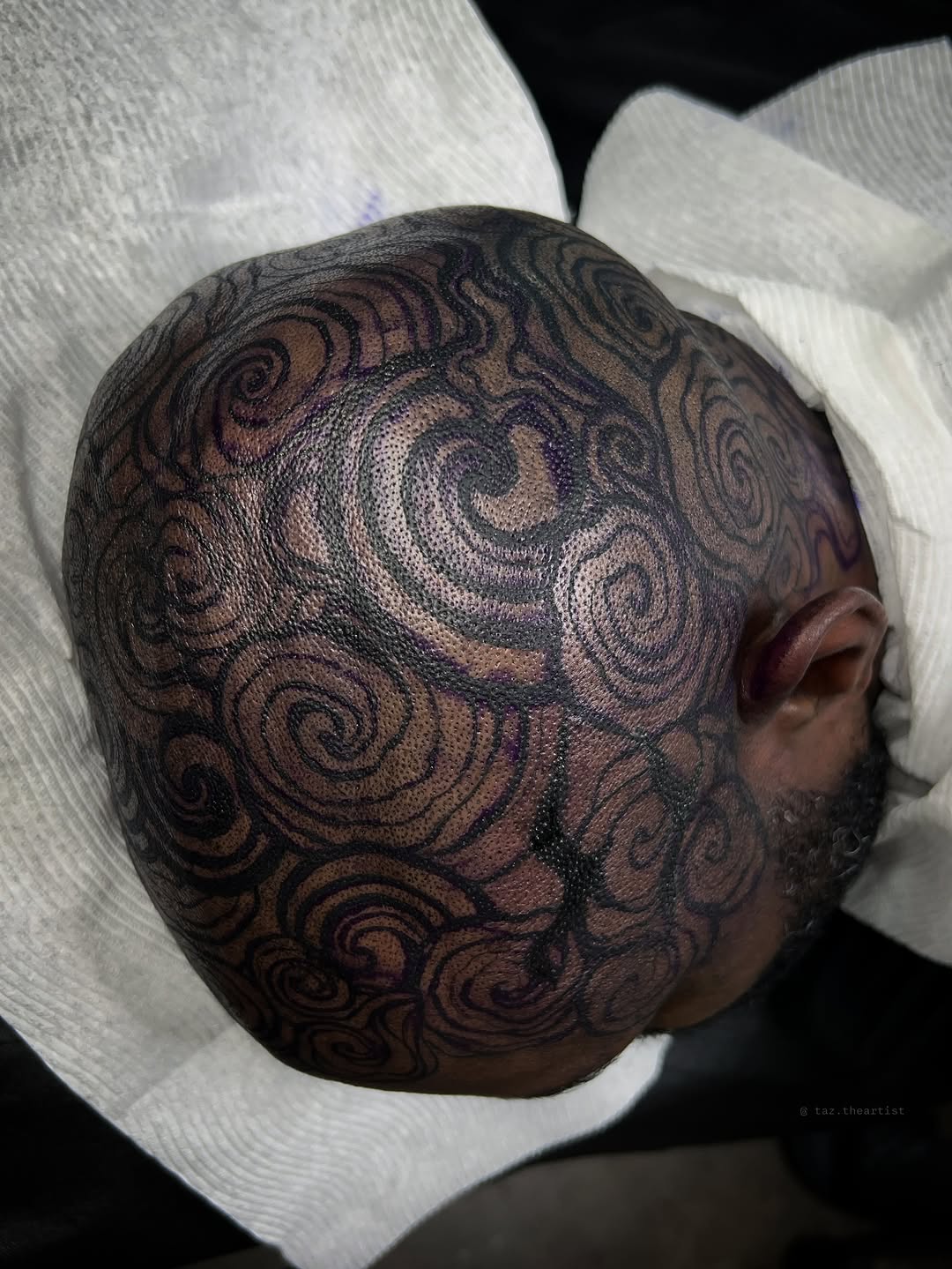 Tattoo by @taztheartist.tattoos โ blackwork, ornamental