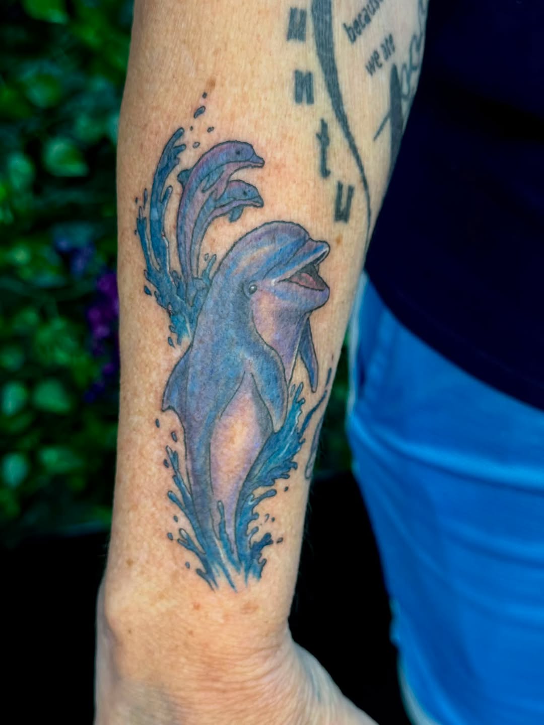 Tattoo by @brina_babe_tattoo — watercolor