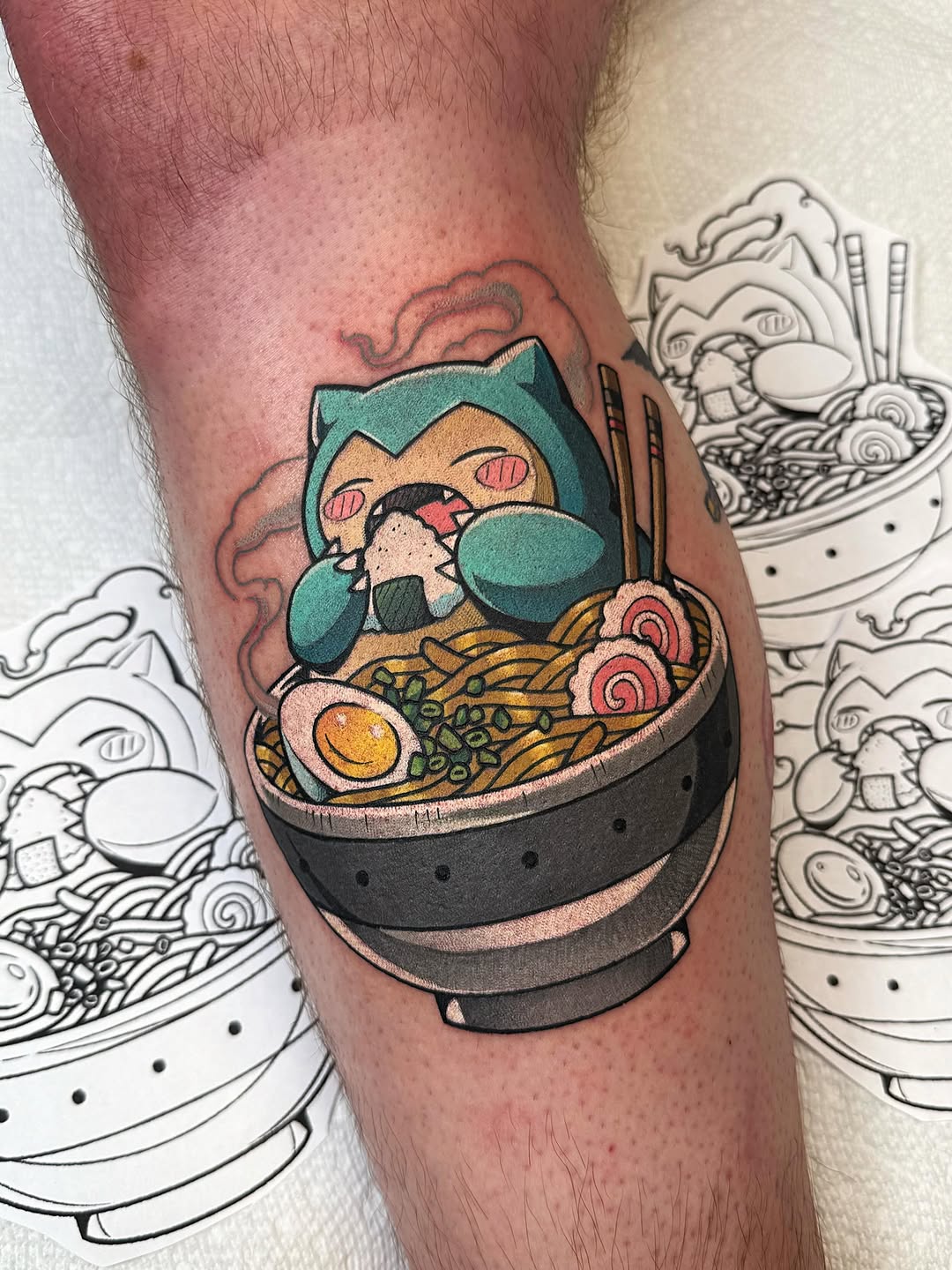 Tattoo by @chrismesitattoo โ new_school