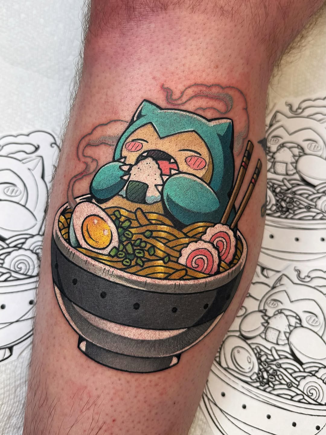 Tattoo by @chrismesitattoo โ new_school