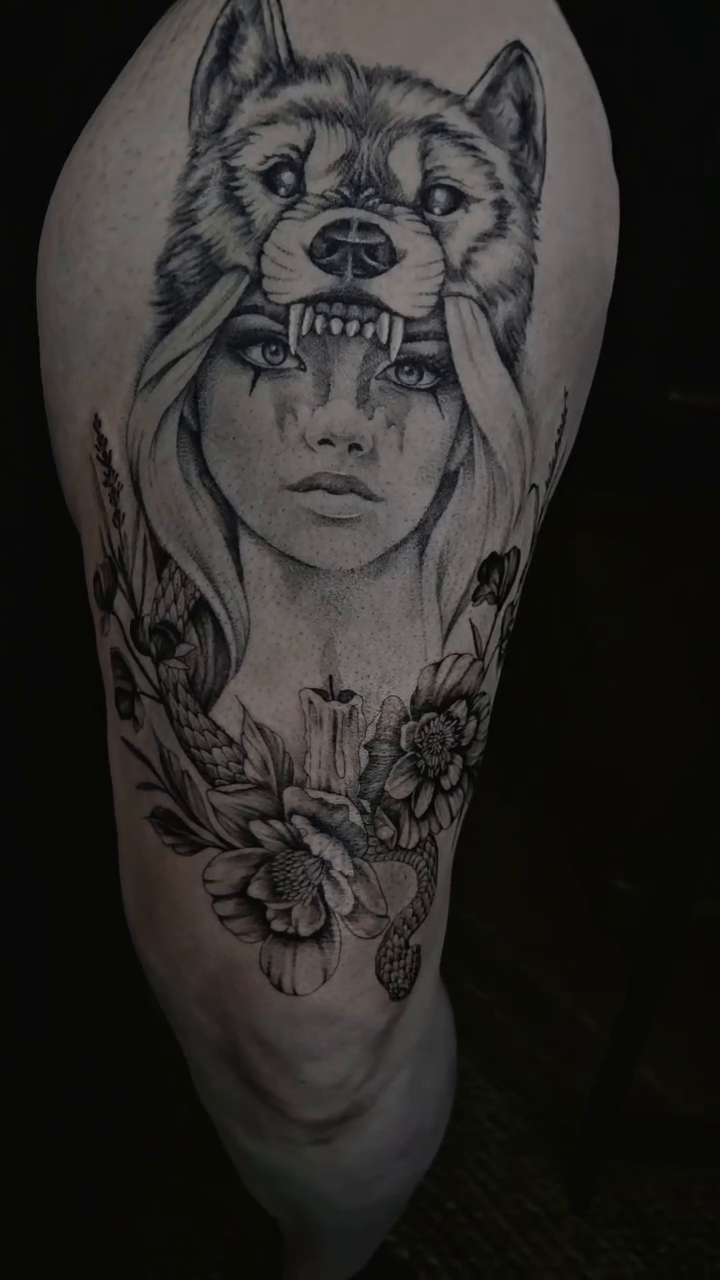 Tattoo by @wilt.studio — black_and_grey, realism