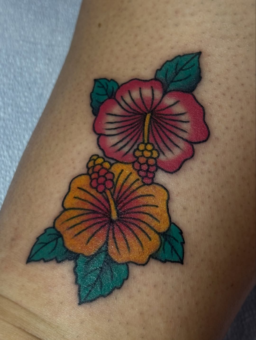Tattoo by @wolfkieltattoos — illustrative, american_traditional