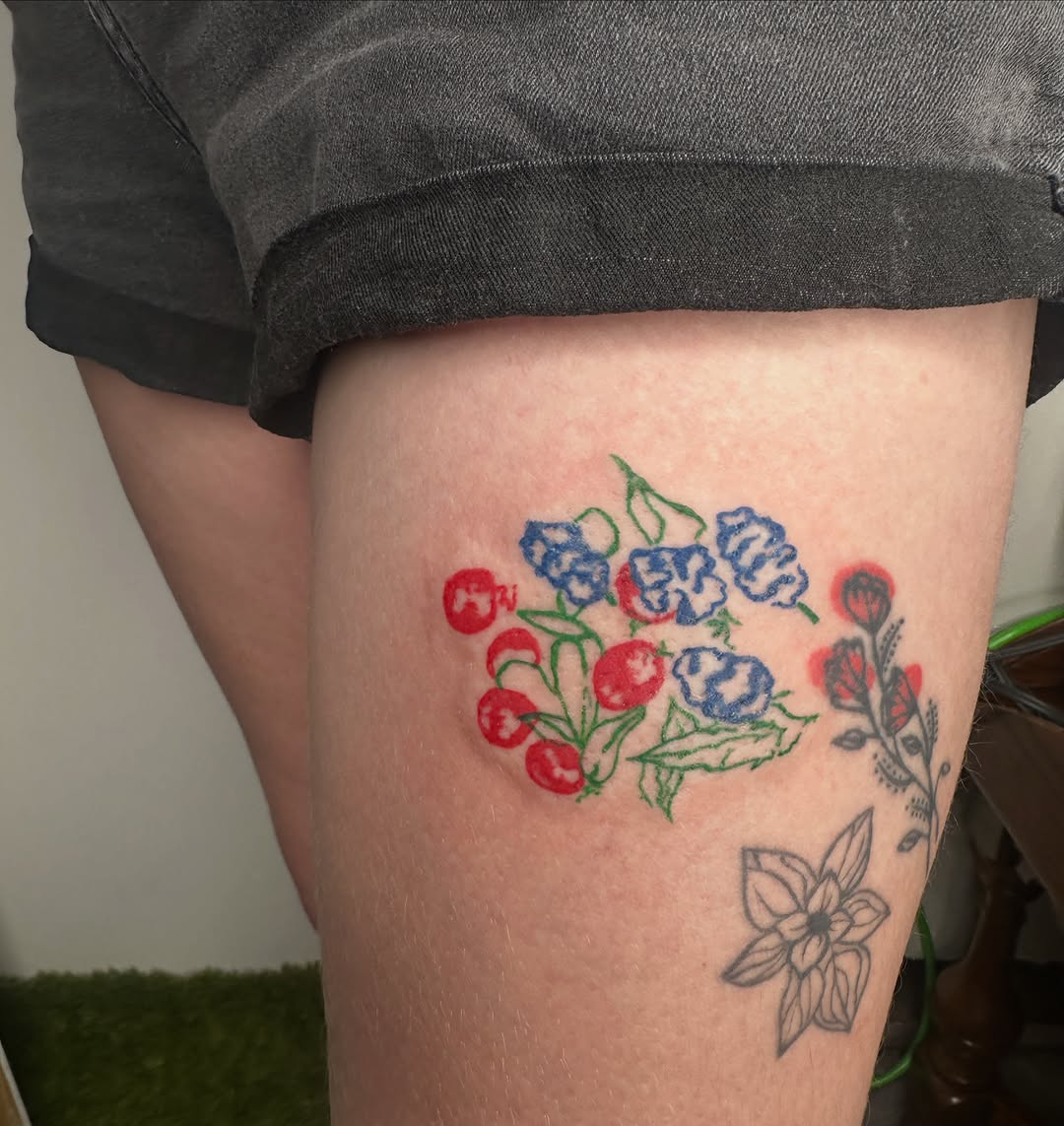 Tattoo by @coloredpencilgrl — fine_line, ignorant