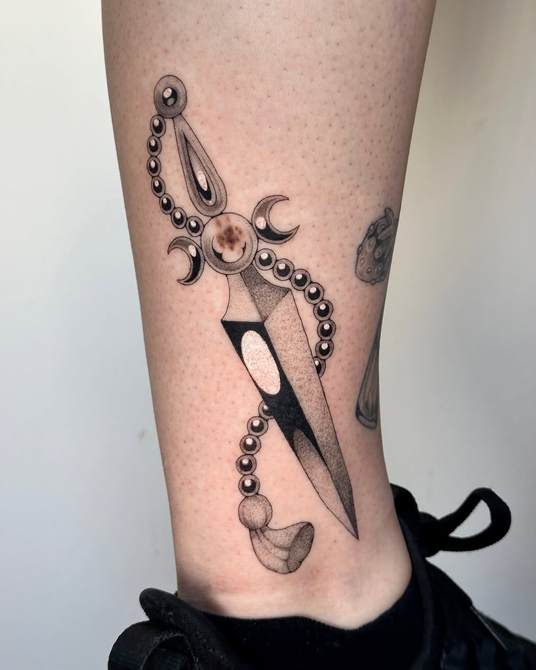 Tattoo by @tattoo.olive — illustrative, black_and_grey