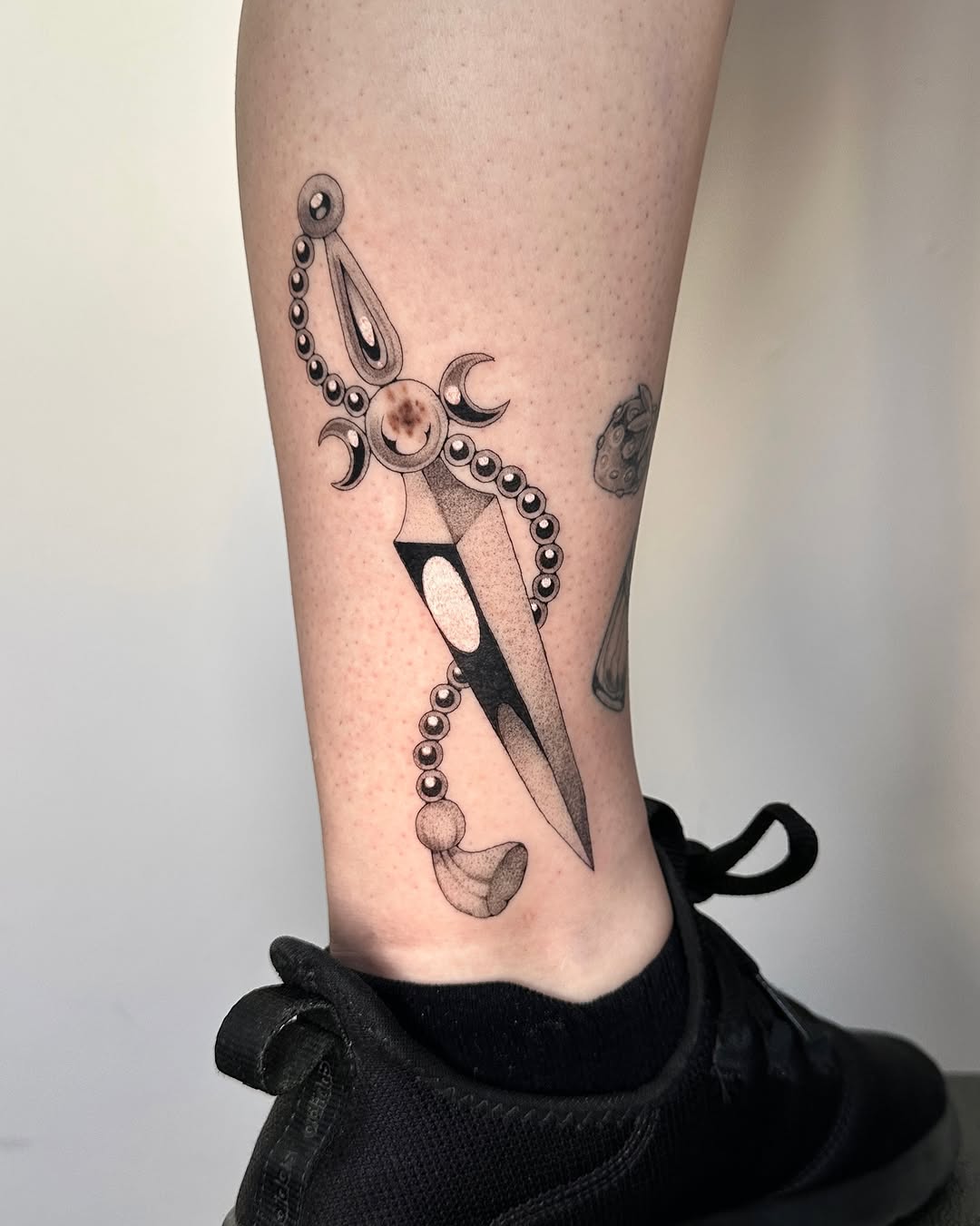 Tattoo by @tattoo.olive — illustrative, black_and_grey