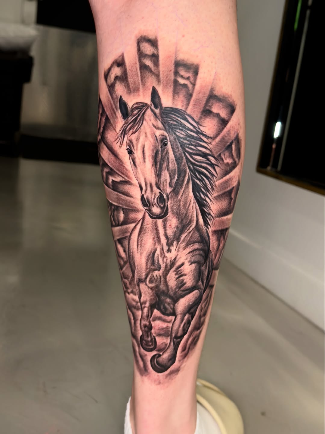 Tattoo by @bandoztattoos β realism, black_and_grey